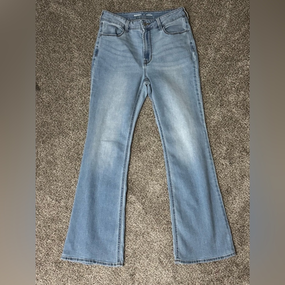 Never worn! Old Navy Light Blue Flare Jeans